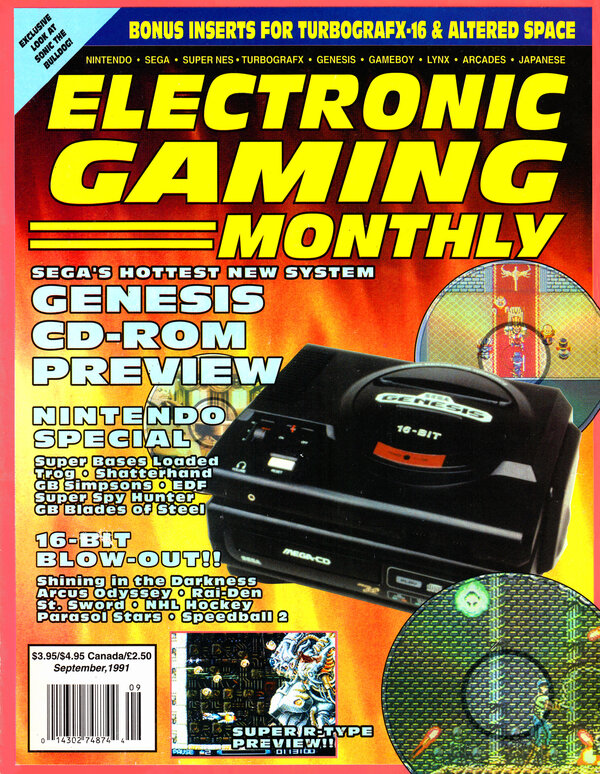 Electronic Gaming Monthly Issue 26 (September 1991) cover